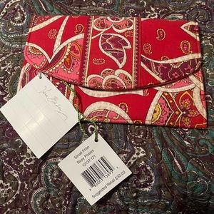 Vera Bradley Small Folio Rosie Posies NWT